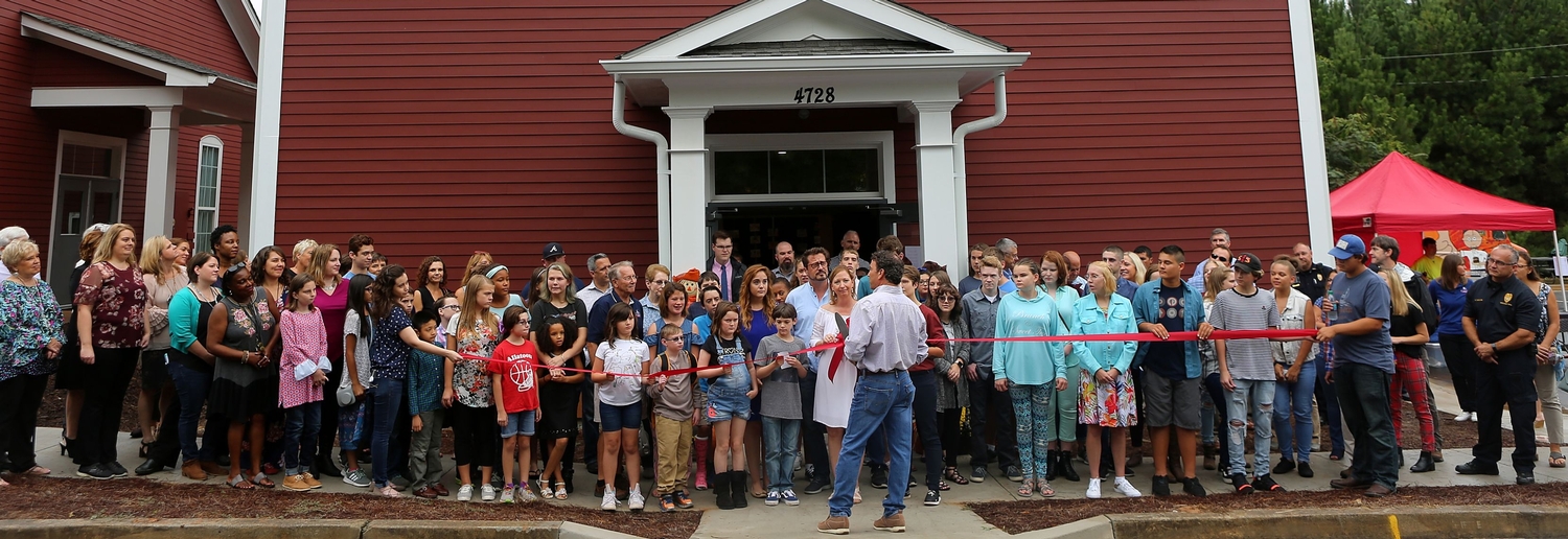 Ribbon Cutting for Building 200