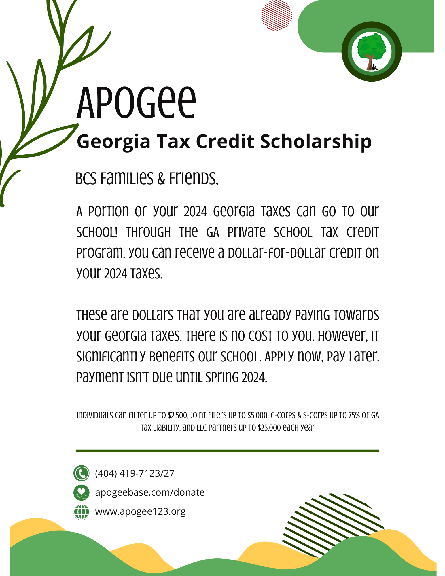Apogee - Brookwood Christian School